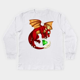 GemBabs: Cynder (Fire) Kids Long Sleeve T-Shirt